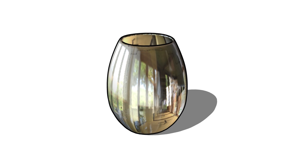 【3D素材_fbx】グラス