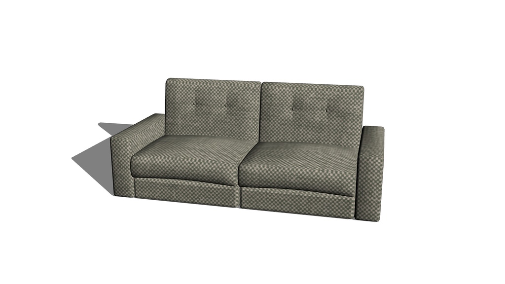 【3D素材_fbx】ソファ