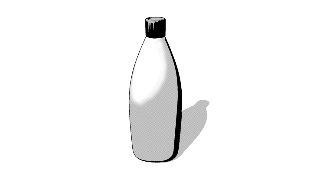 【3D素材_fbx】マヨネーズ