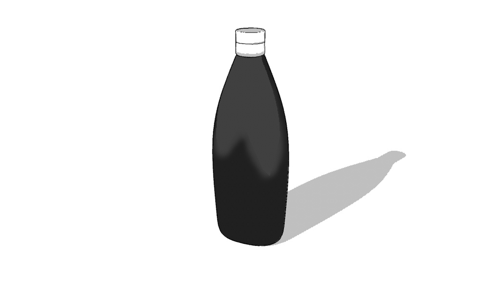 【3D素材_fbx】ケチャップ