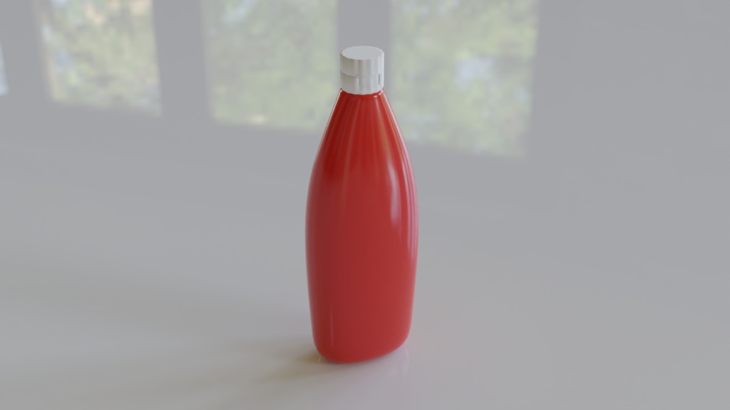 【3D素材_fbx】ケチャップ