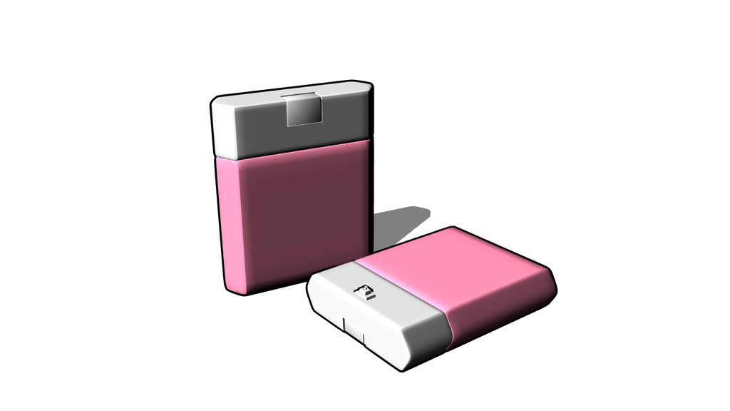 【3D素材_fbx】香水瓶