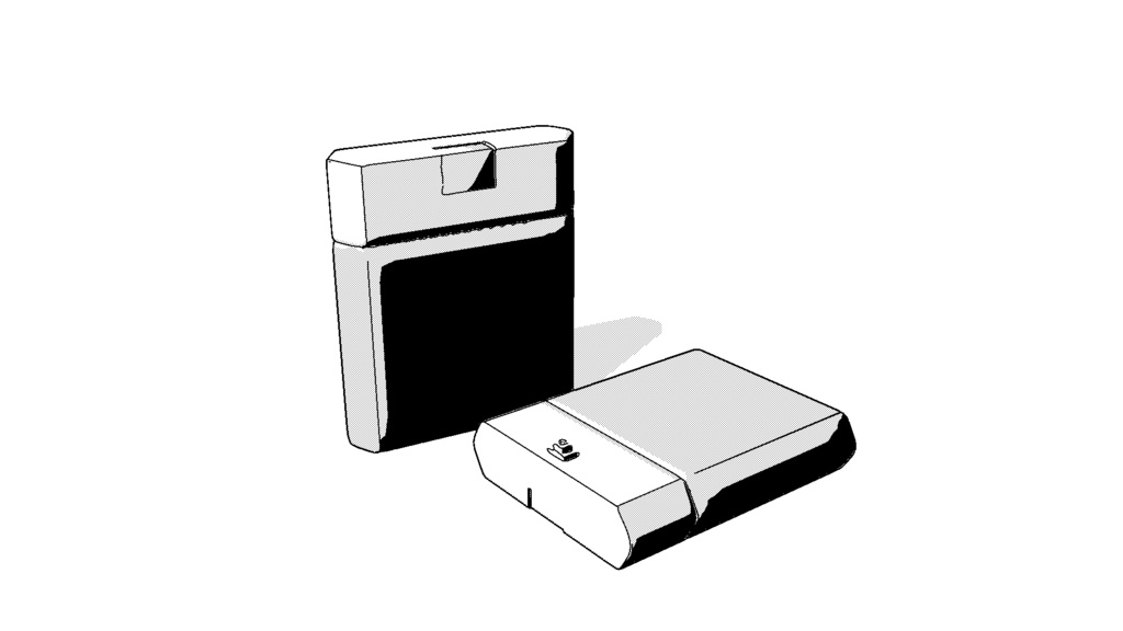 【3D素材_fbx】香水瓶