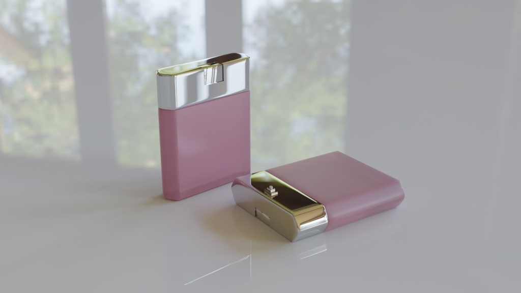 【3D素材_fbx】香水瓶