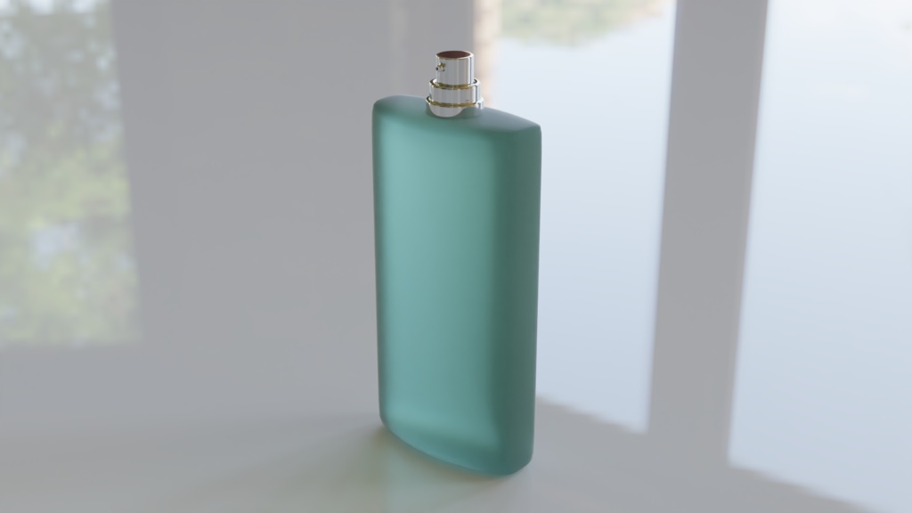 【3D素材_fbx】香水瓶