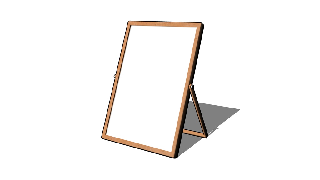 【3D素材_fbx】鏡