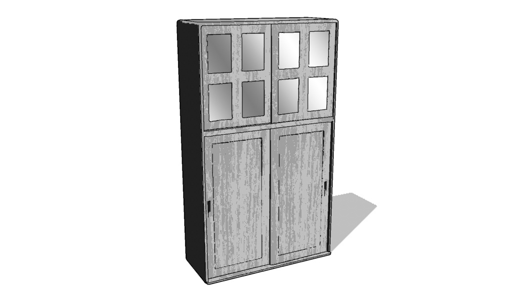 【3D素材_fbx】収納棚