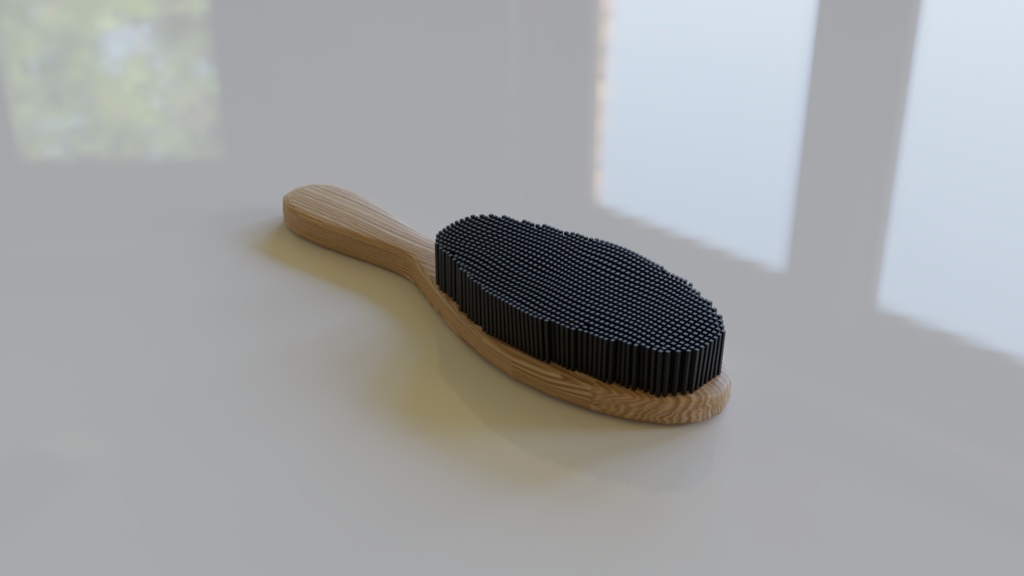 【3D素材_fbx】ブラシ