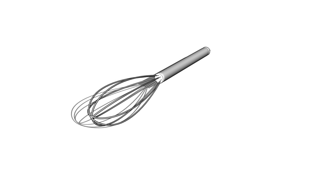 【3D素材_fbx】泡立て器