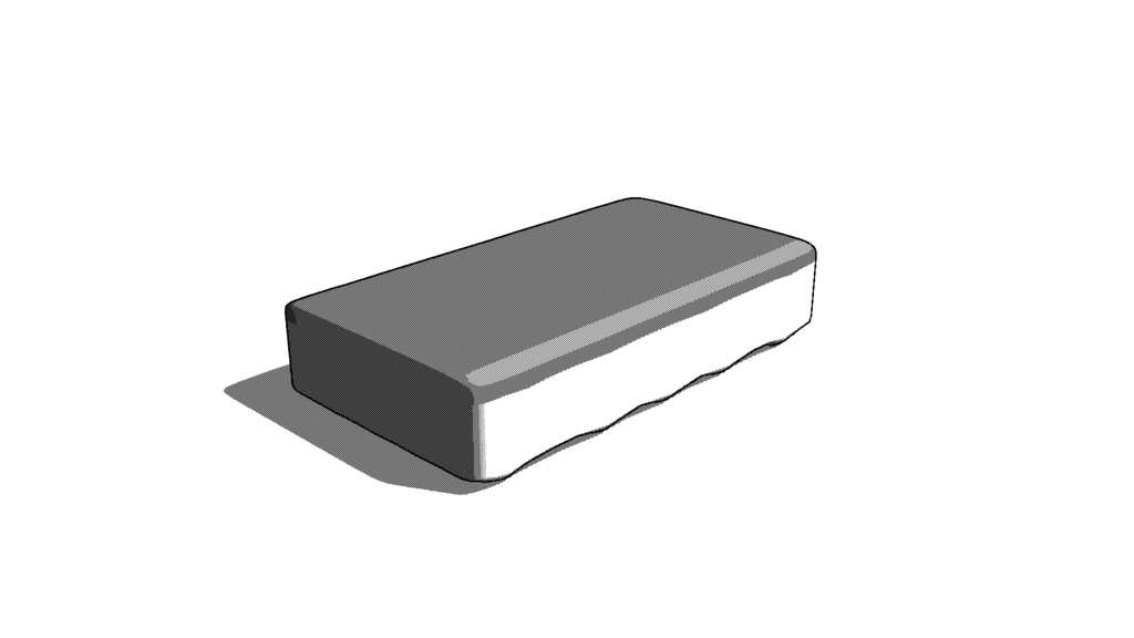 【3D素材_fbx】スポンジ