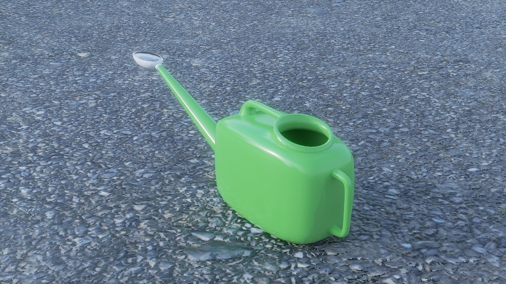 【3D素材_fbx】じょうろ