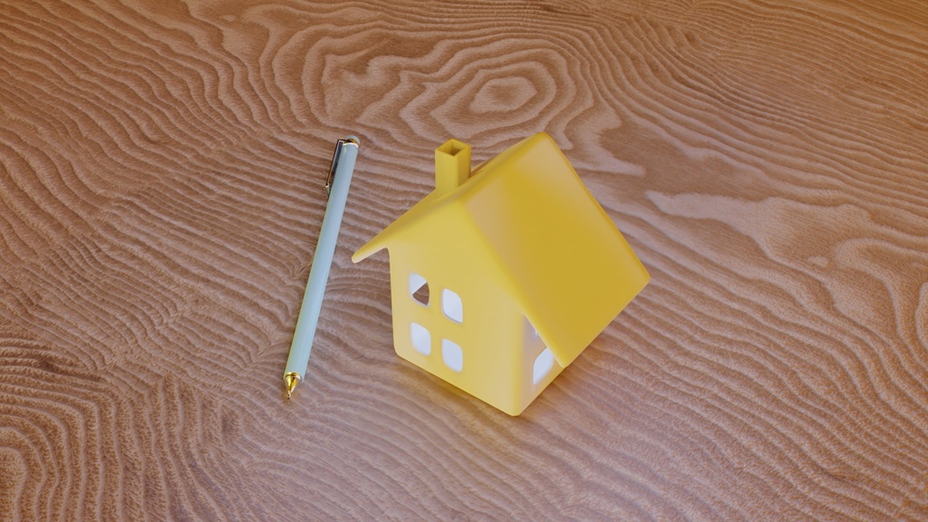 【3D素材_fbx】ミニチュアインテリア