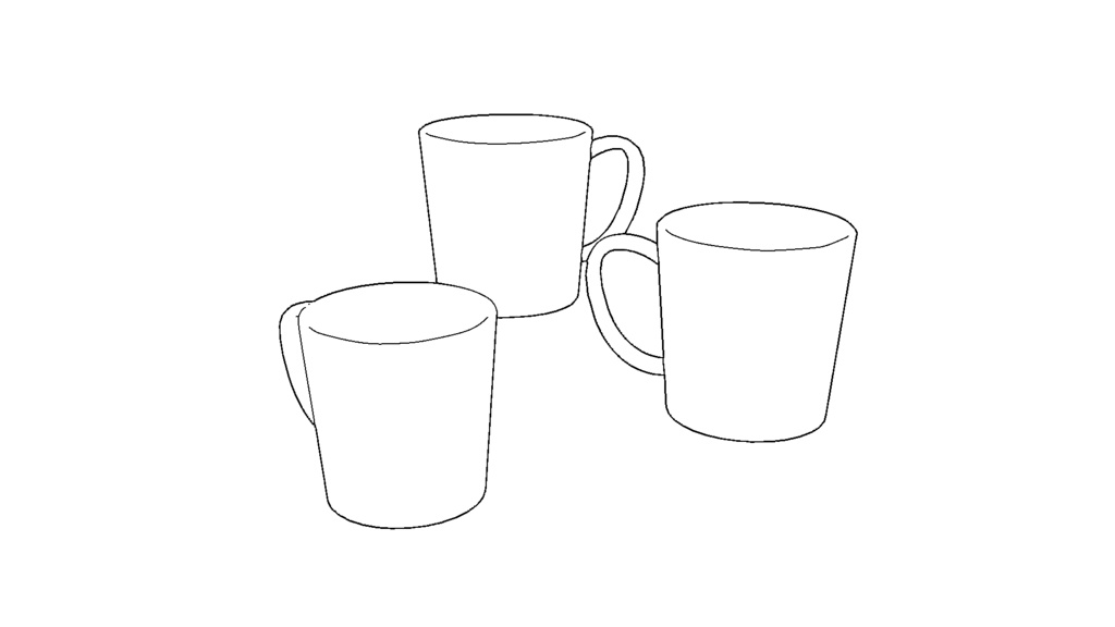 【3D素材_fbx】コップ