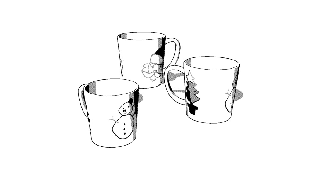 【3D素材_fbx】コップ