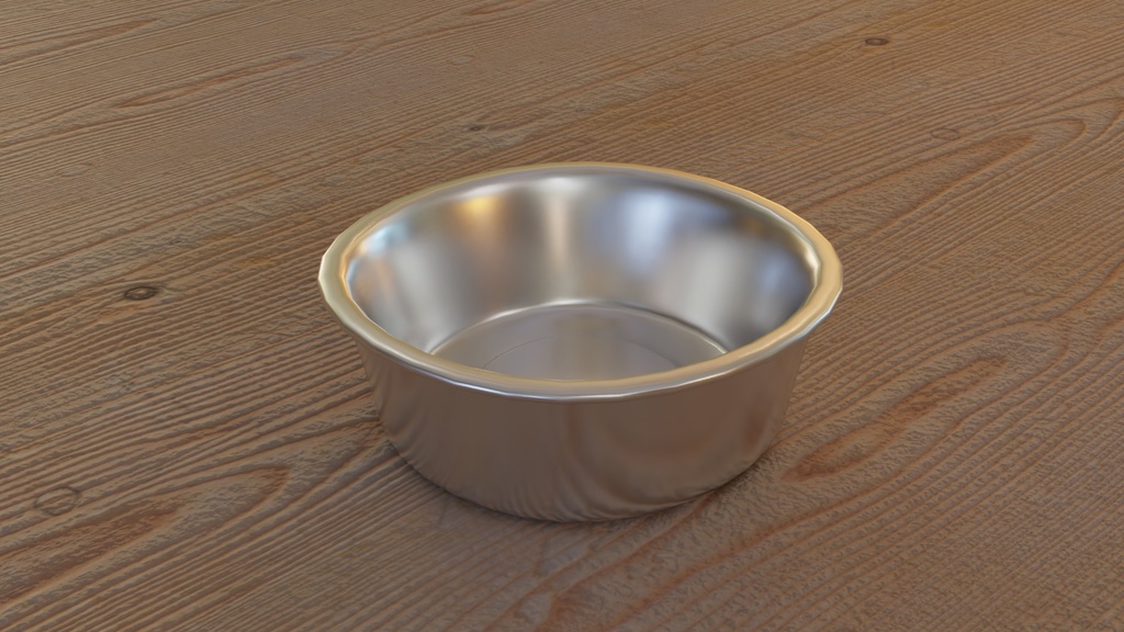 【3D素材_fbx】たらい