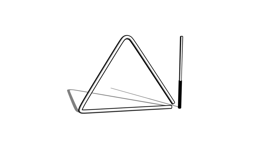 【3D素材_fbx】トライアングル