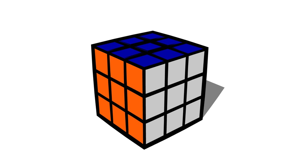 【3D素材_fbx】パズルキューブ