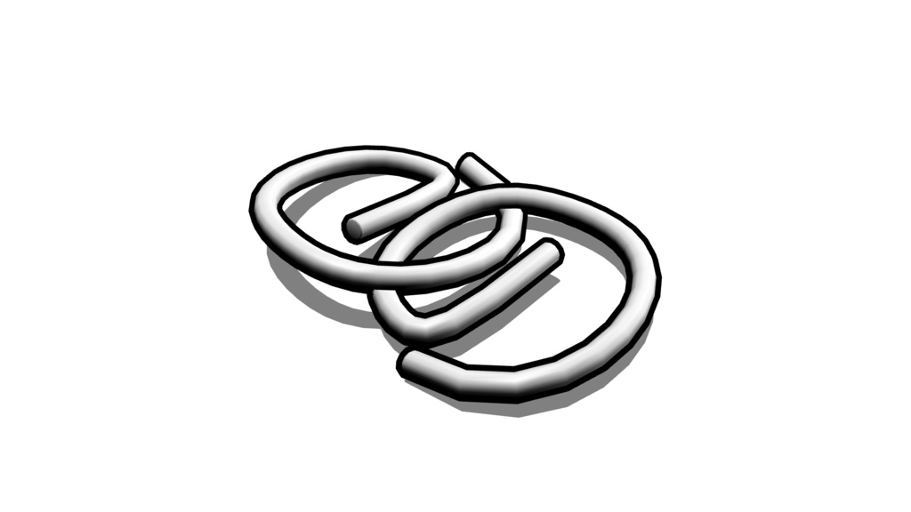 【3D素材_fbx】知恵の輪