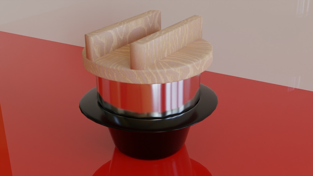 【3D素材_fbx】釜