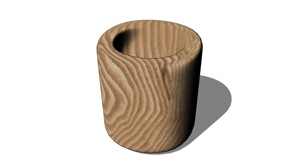 【3D素材_fbx】臼