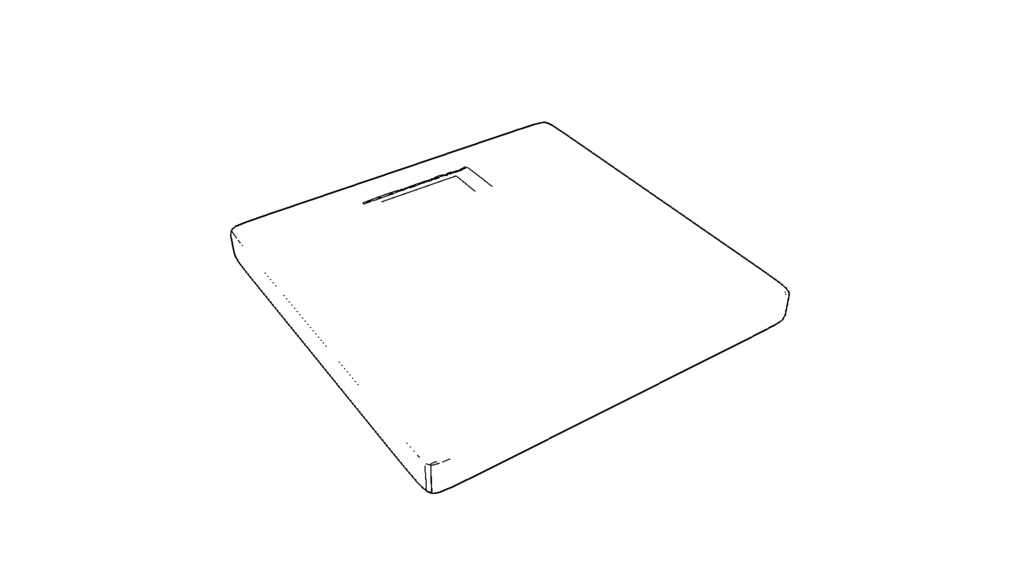 【3D素材_fbx】体重計