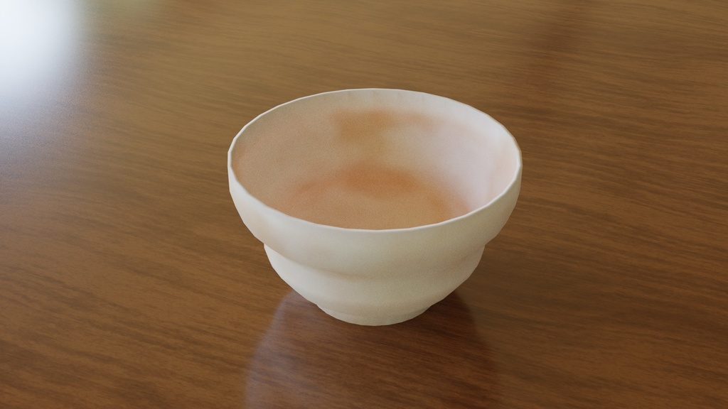 【3D素材_fbx】湯呑み