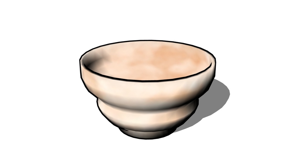 【3D素材_fbx】湯呑み