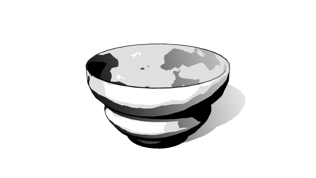 【3D素材_fbx】湯呑み