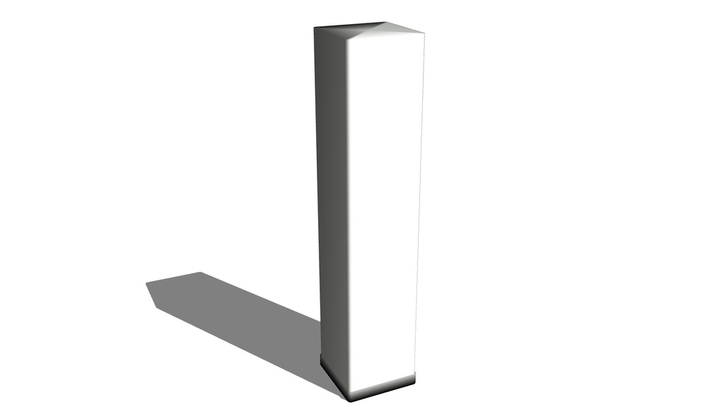 【3D素材_fbx】柱