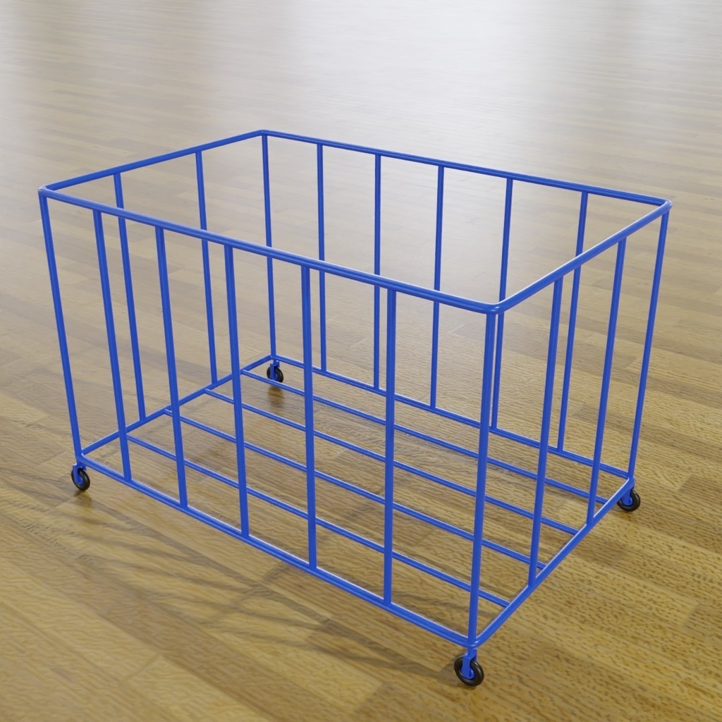 【3D素材_fbx】ボールかご