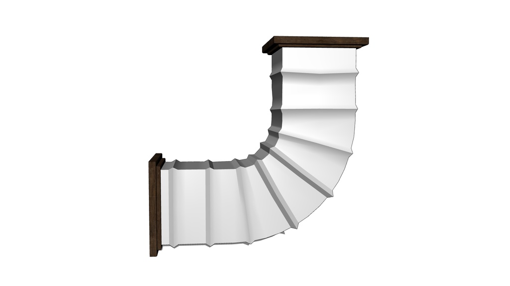 【3D素材_fbx】ダクト