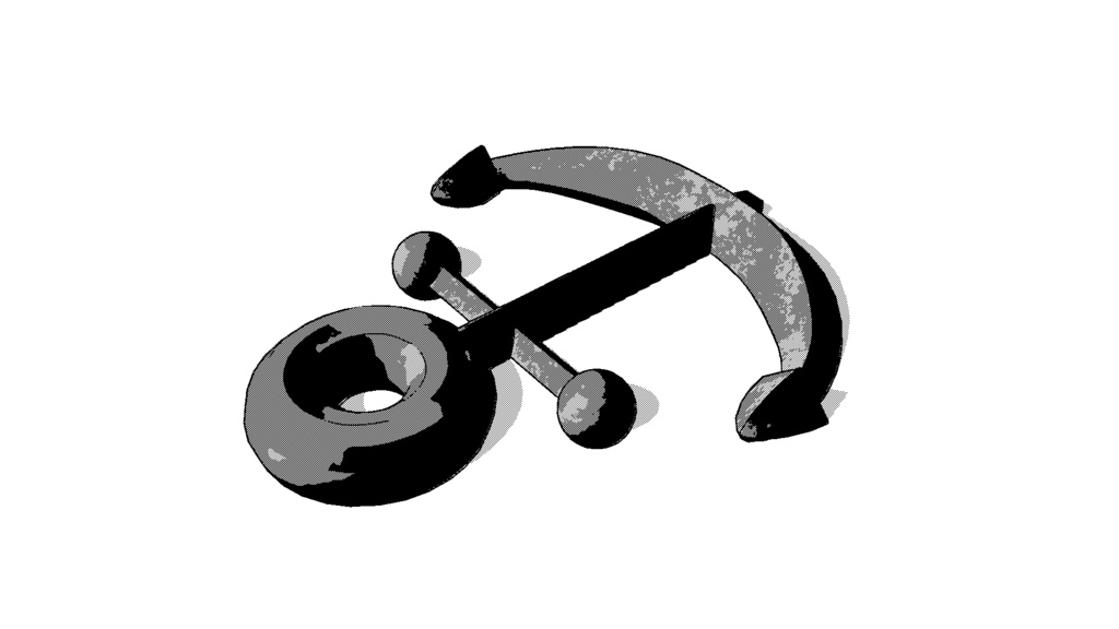 【3D素材_fbx】いかり