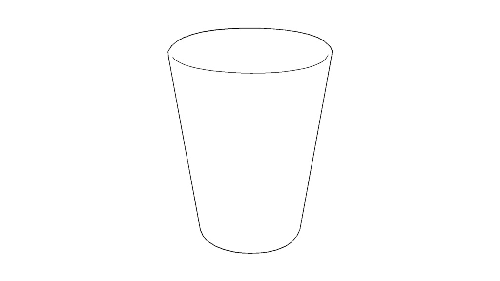 【3D素材_fbx】ゴミ箱