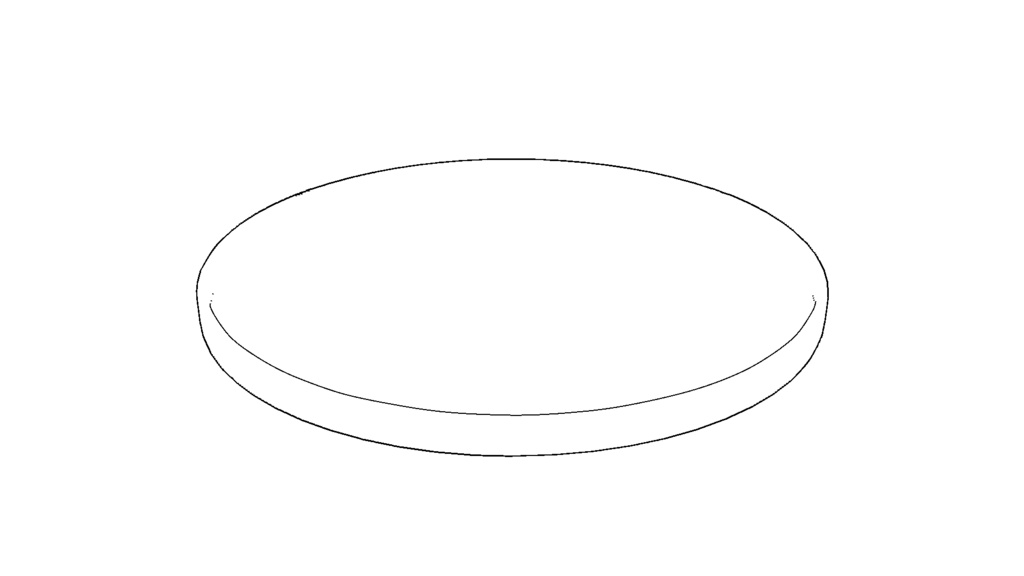 【3D素材_fbx】お盆