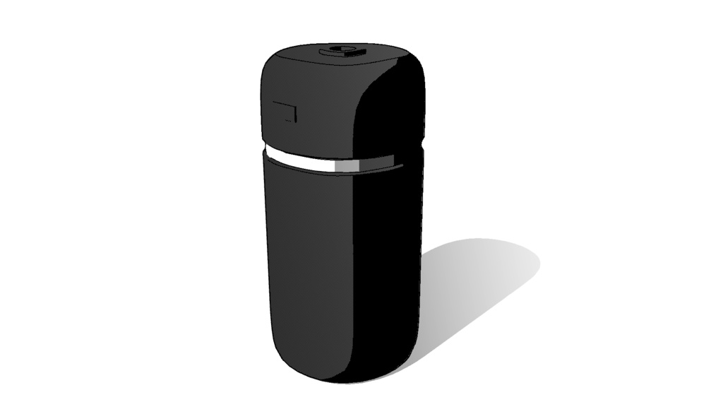 【3D素材_fbx】加湿器