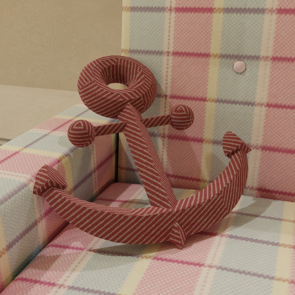 【3D素材_fbx】クッション