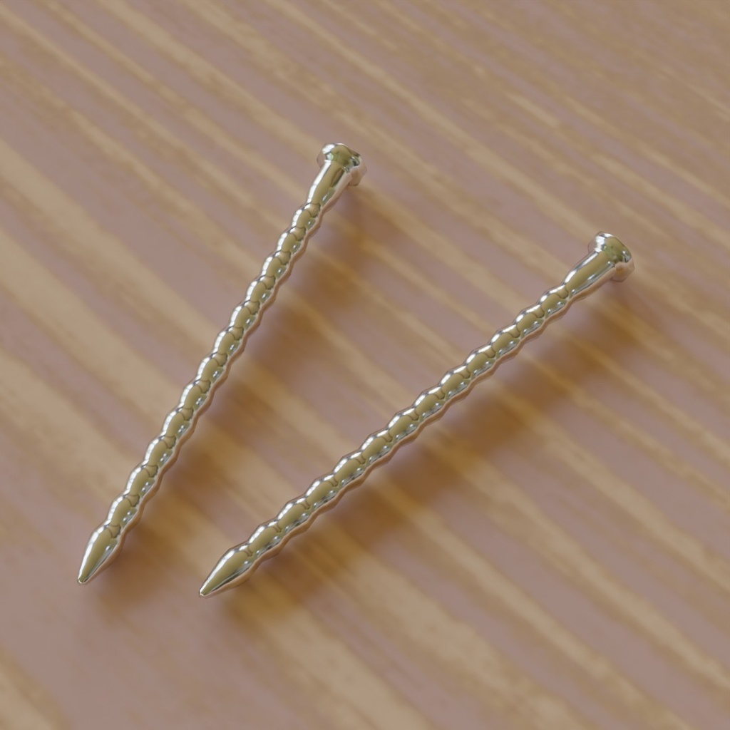 【3D素材_fbx】釘