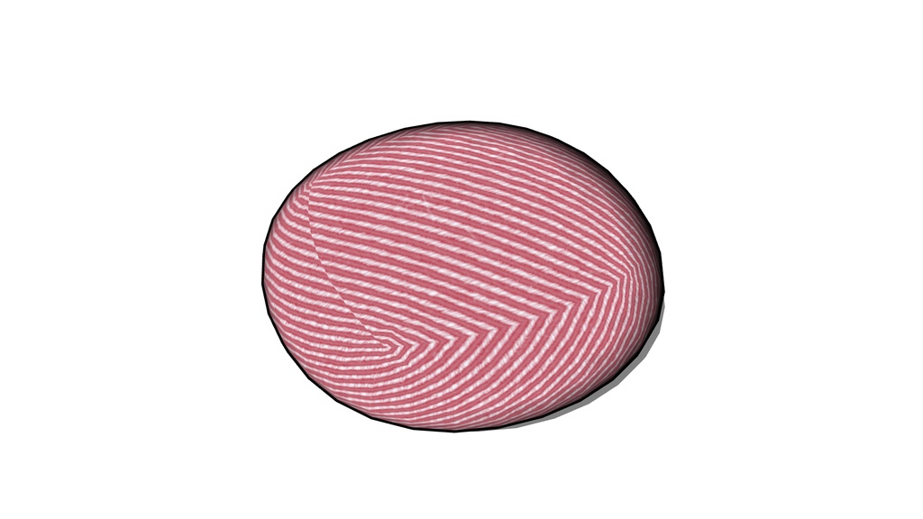 【3D素材_fbx】クッション