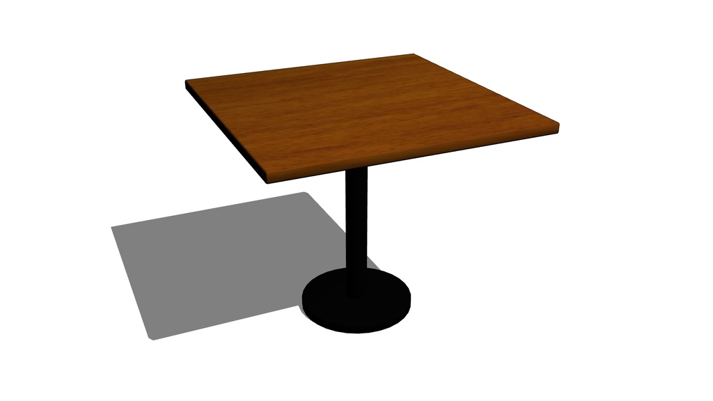 【3D素材_fbx】テーブル