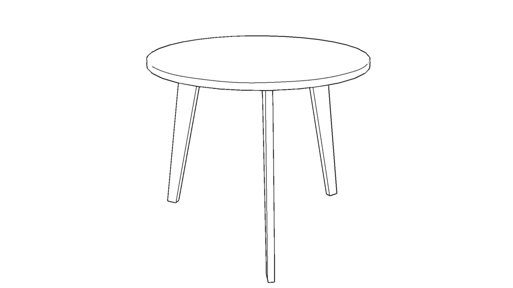 【3D素材_fbx】テーブル