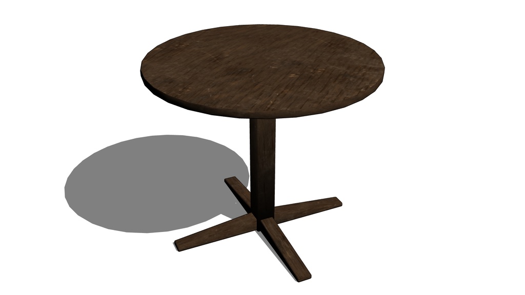 【3D素材_fbx】テーブル