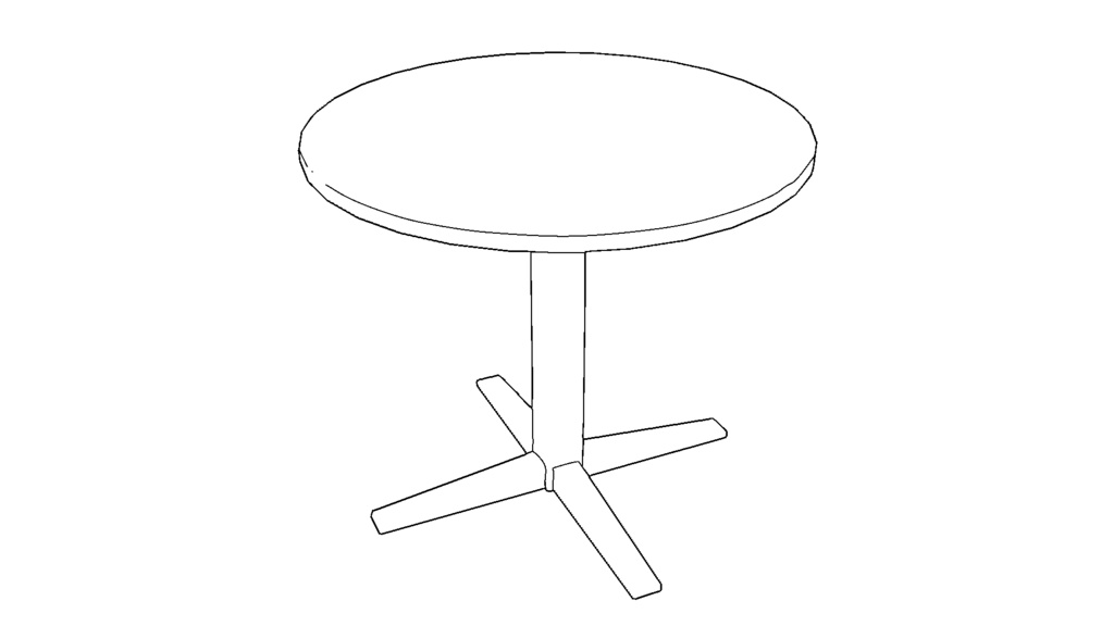 【3D素材_fbx】テーブル