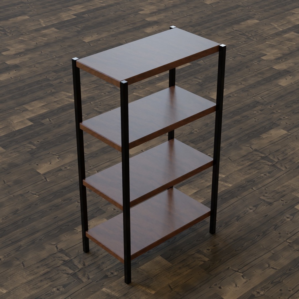 【3D素材_fbx】小棚