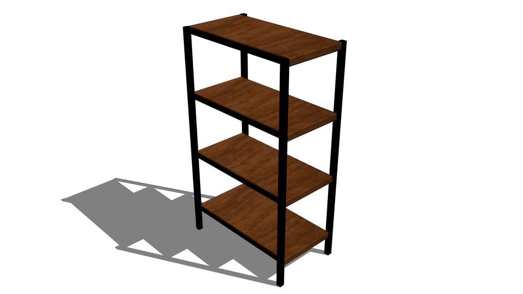 【3D素材_fbx】小棚