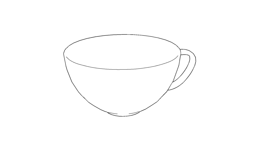 【3D素材_fbx】カップ