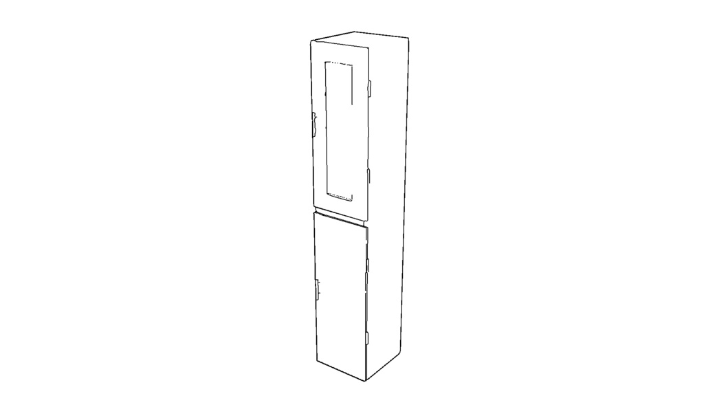 【3D素材_fbx】棚