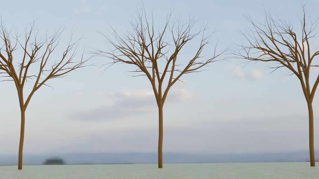 【3D素材_fbx】木