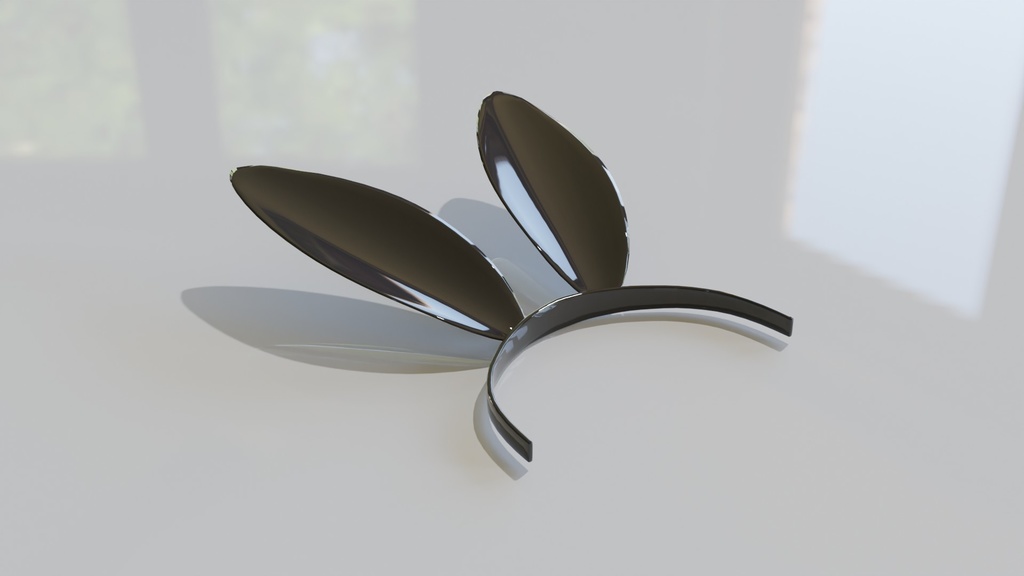 【3D素材_fbx】バニーカチューシャ