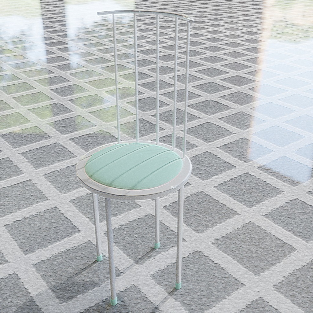 【3D素材_fbx】イス