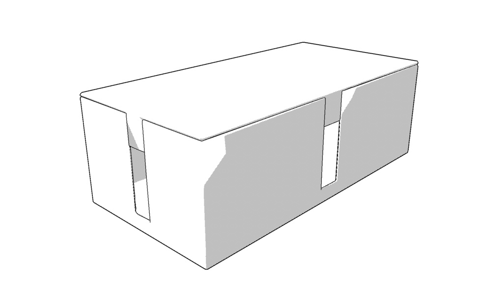 【3D素材_fbx】ケーブルボックス